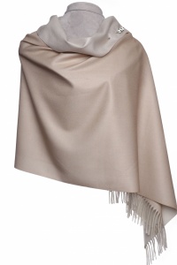 Zelly Reversable Pashmina with Cashmere